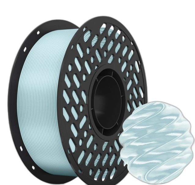 Caiduowu PLA Silk Filament 1kg (CREAM BLUE) BS290