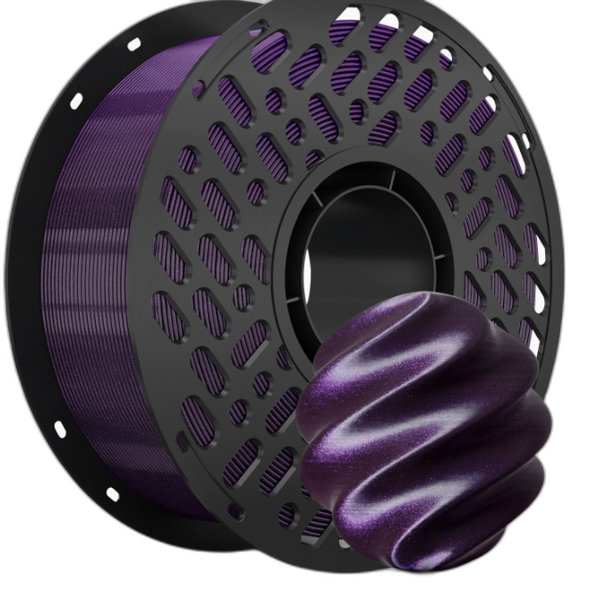 Caiduowu Pla 3D Printing Flament 1.75mm Chameleon 1KG Tuozhu/Chuangxiang Sutable for Motel figures GREEN&RED&PURPLE Z006