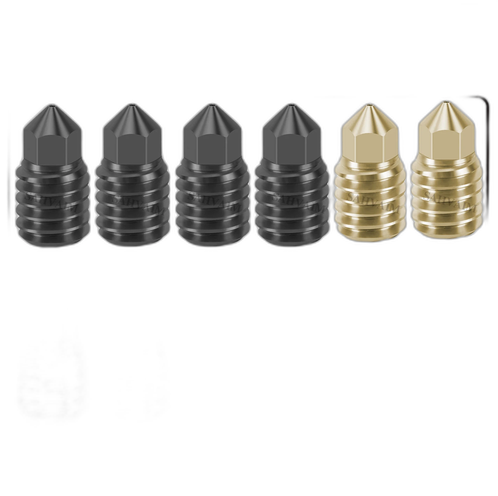 Bambu P2S/H2D High-Flow PTFE Coated Nozzle - 0.6mm