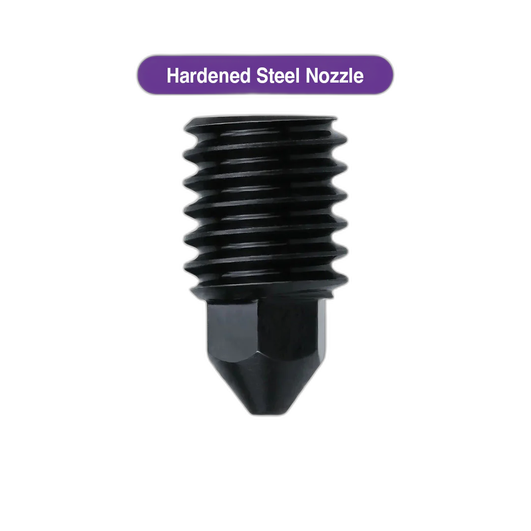Bambu P2S/H2D Standard Hardened Steel PTFE Nozzle - 0.6mm